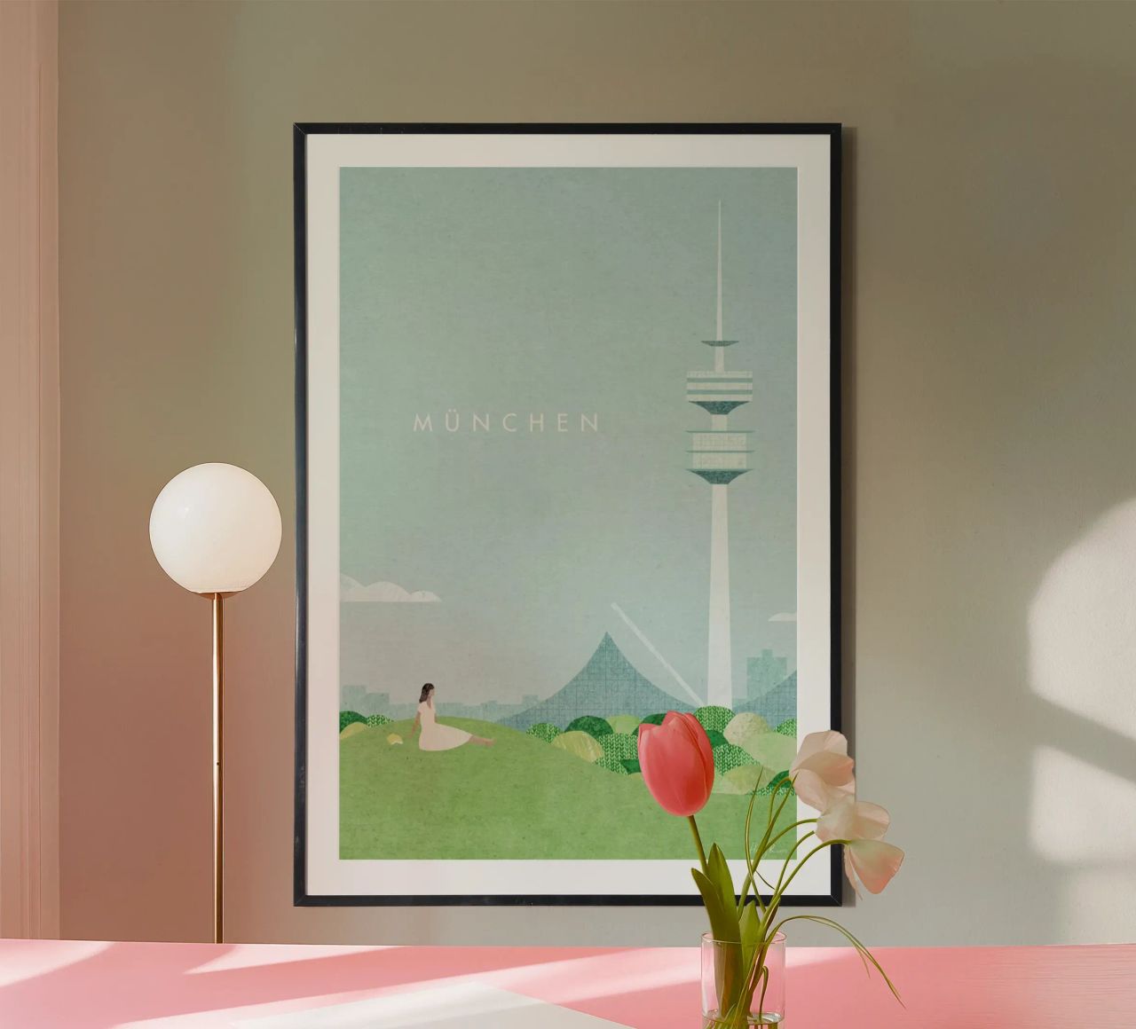 München Poster von Henry Rivers