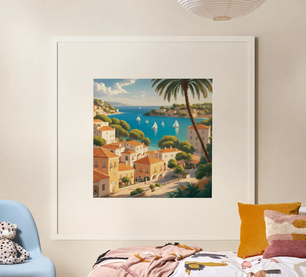 Vista classica sul mare poster da Jasper Rune