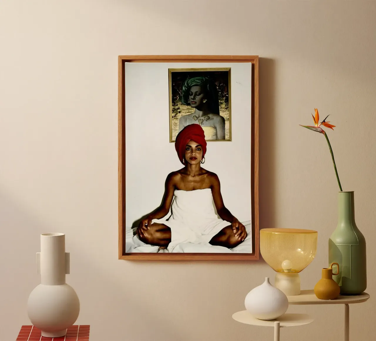 Sade – Timeless Soul tela con Cornice a cassetta da Attaboy Dsgn
