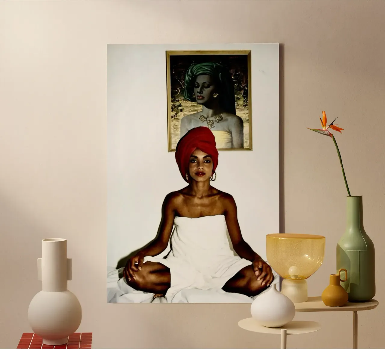 Sade – Timeless Soul tela con Cornice a cassetta da Attaboy Dsgn