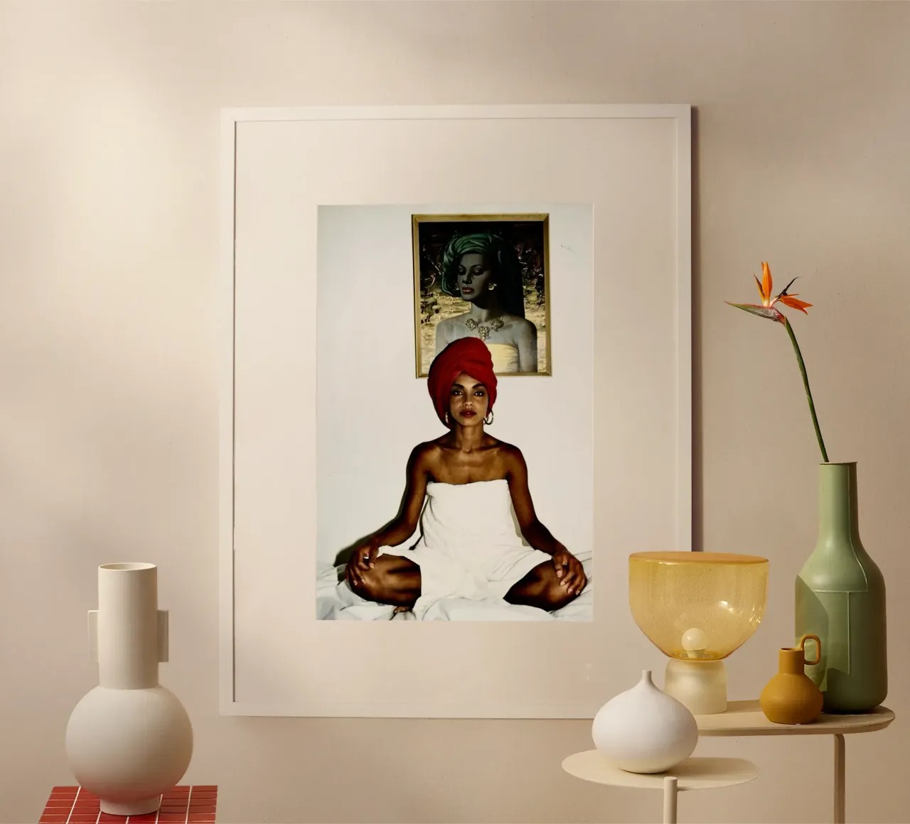 Sade – Timeless Soul poster con telaio in alluminio da Attaboy Dsgn