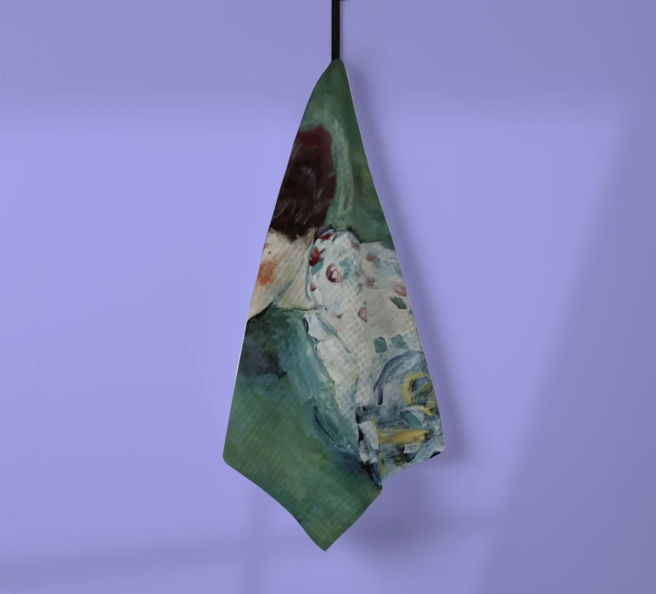Portrait d'une dame torchon de D1 Shop