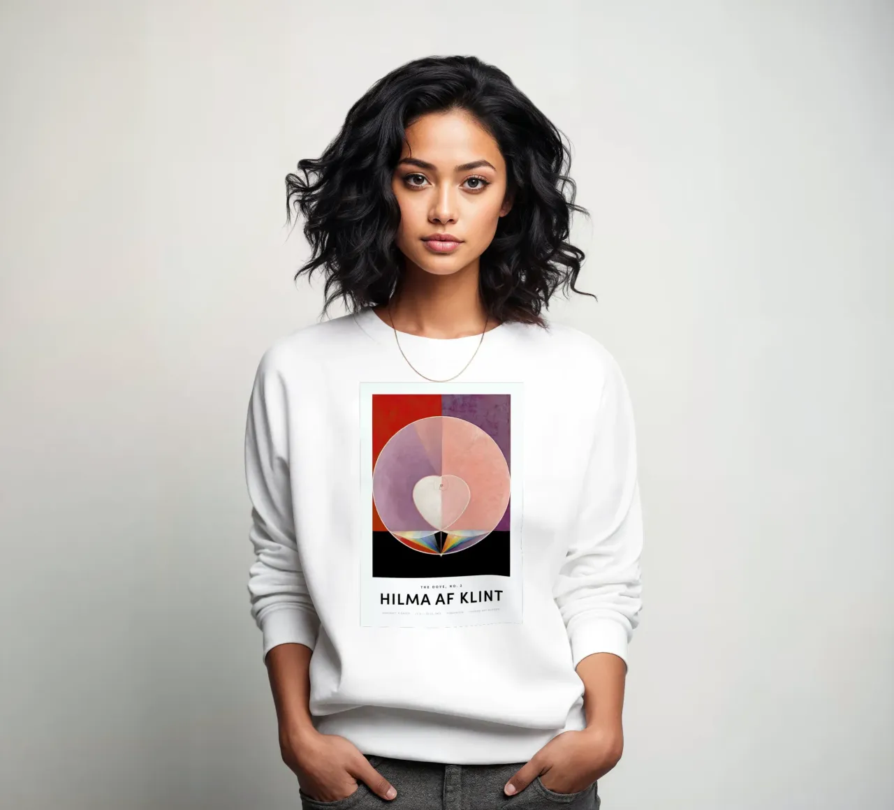 Hilma af Klint - The Dove, No. 2 II sudadera de Vintage by JUNIQE