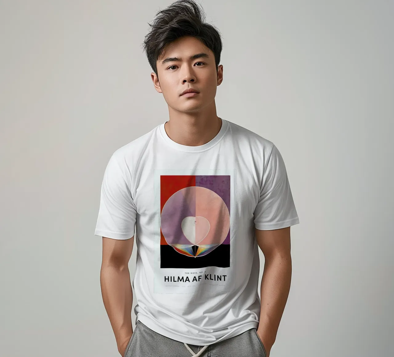 Hilma af Klint - The Dove, No. 2 II t-shirt by Vintage by JUNIQE