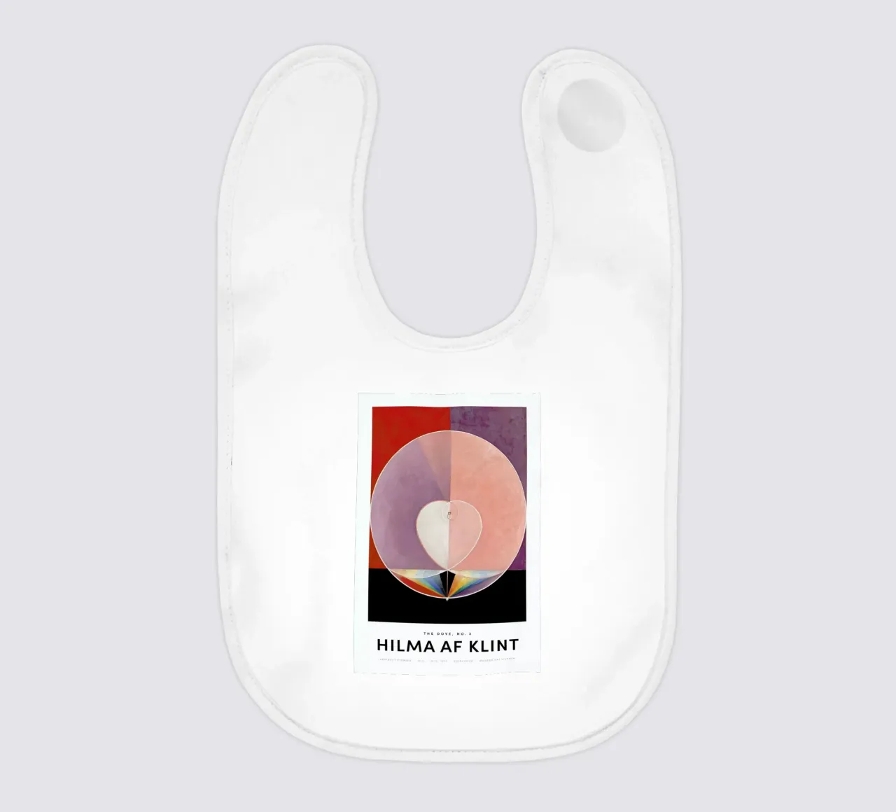 Hilma af Klint - The Dove, No. 2 II baby bib by Vintage by JUNIQE
