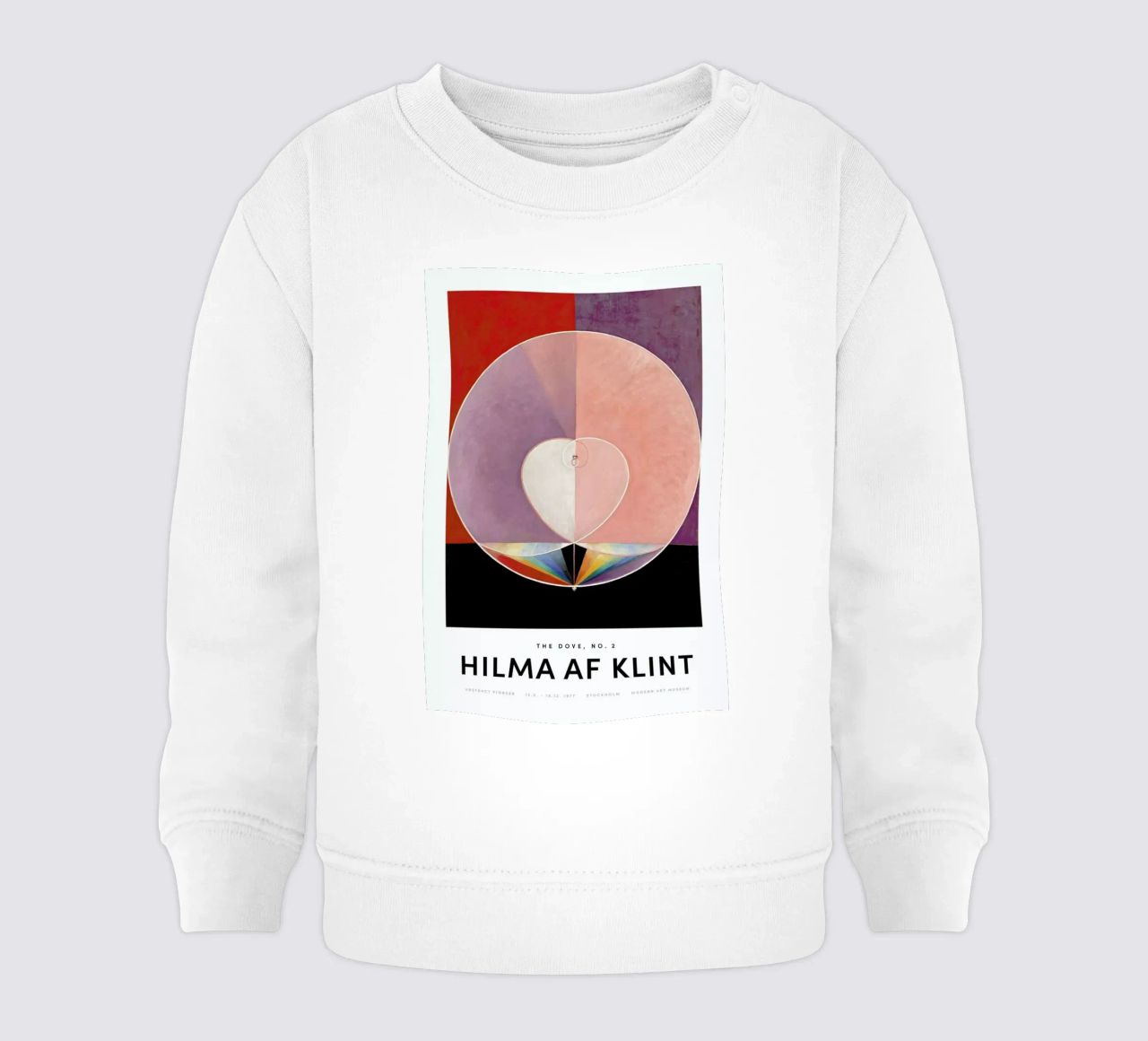 Hilma af Klint - The Dove, No. 2 II felpa neonato da Vintage by JUNIQE