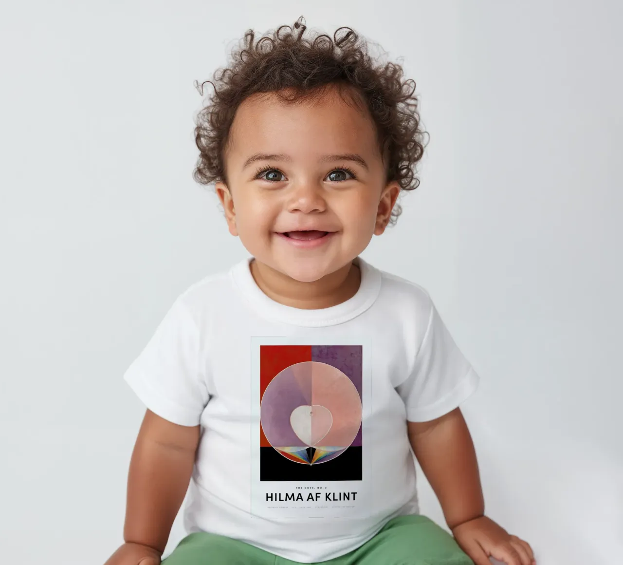 Hilma af Klint - The Dove, No. 2 II maglietta neonato da Vintage by JUNIQE