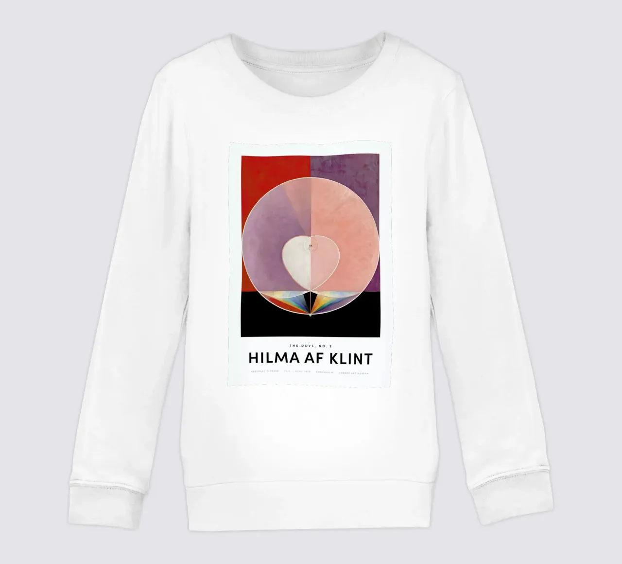 Hilma af Klint - The Dove, No. 2 II felpa bambino da Vintage by JUNIQE