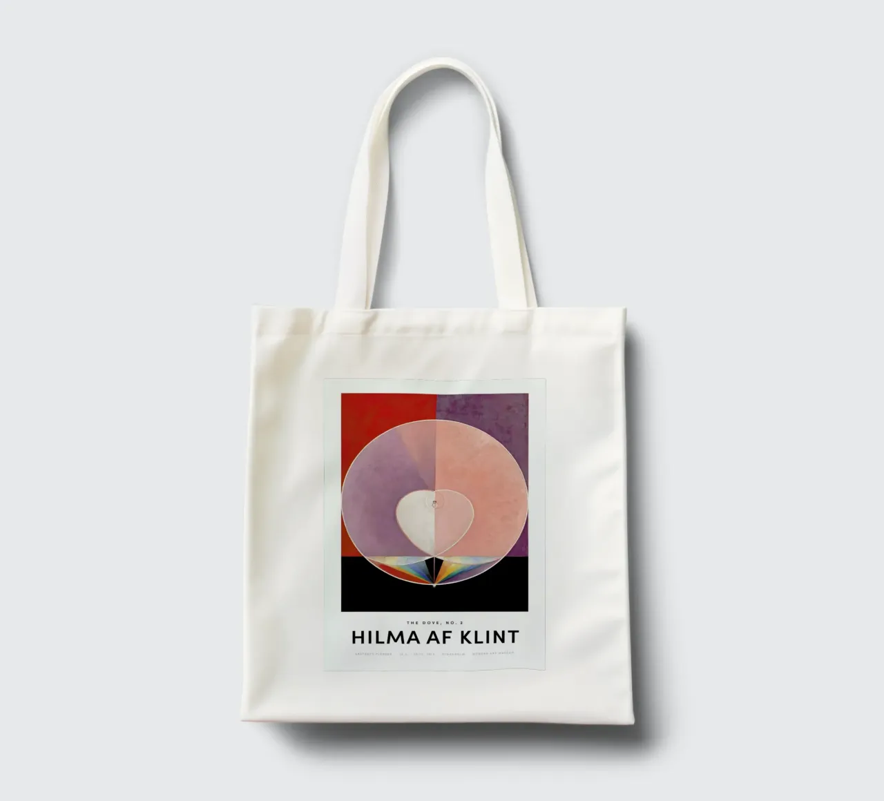 Hilma af Klint - The Dove, No. 2 II borsa in juta da Vintage by JUNIQE
