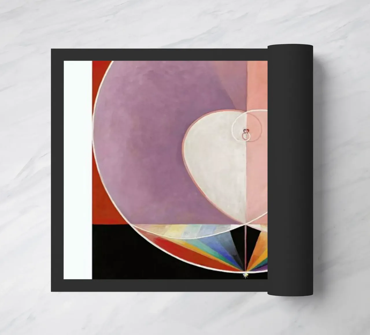 Hilma af Klint - The Dove, No. 2 II deurmat van Vintage by JUNIQE