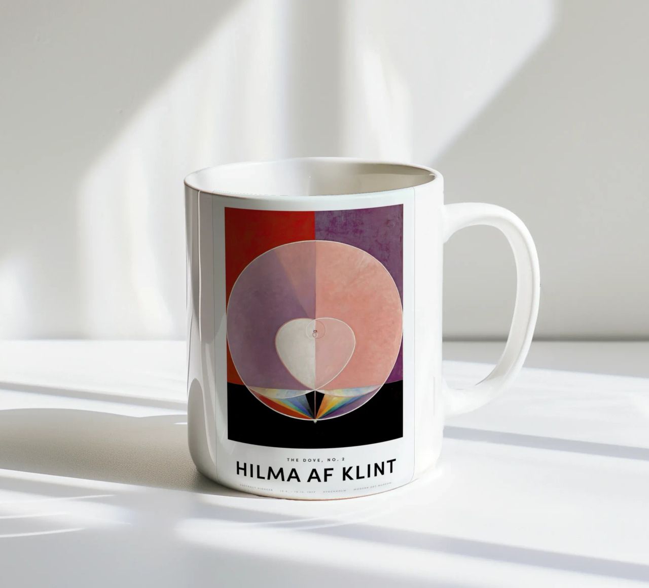 Hilma af Klint - The Dove, No. 2 II tazza in ceramica da Vintage by JUNIQE