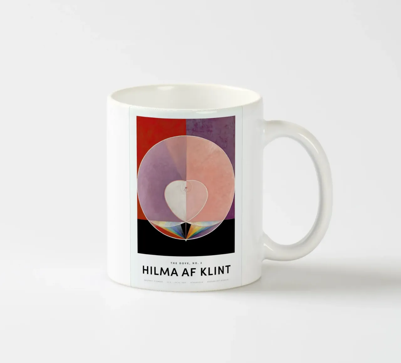Hilma af Klint - The Dove, No. 2 II mug en céramique de Vintage by JUNIQE