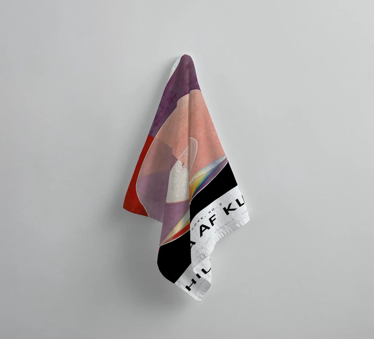 Hilma af Klint - The Dove, No. 2 II asciugamano da bagno da Vintage by JUNIQE