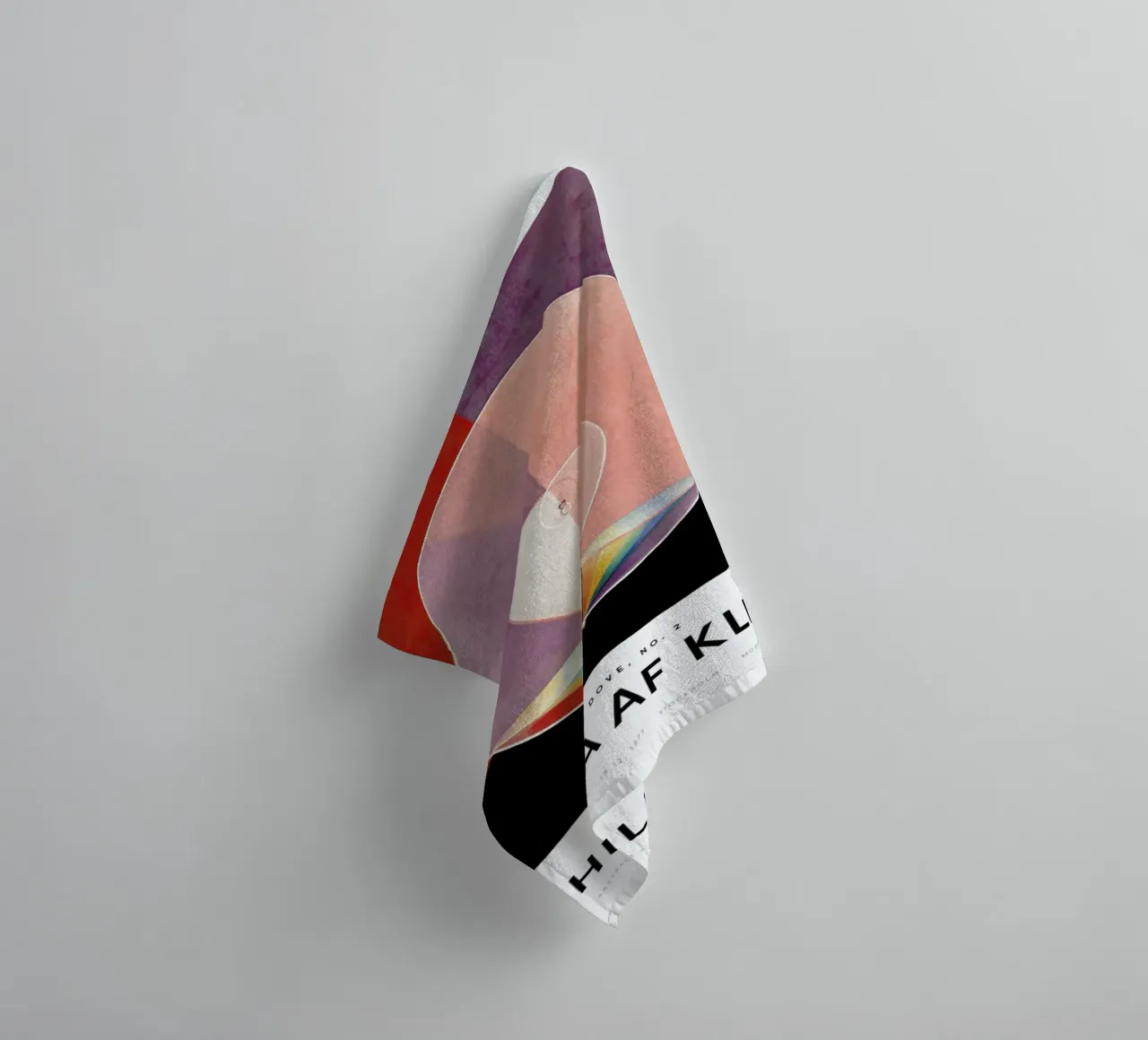 Hilma af Klint - The Dove, No. 2 II toalla de baño de Vintage by JUNIQE