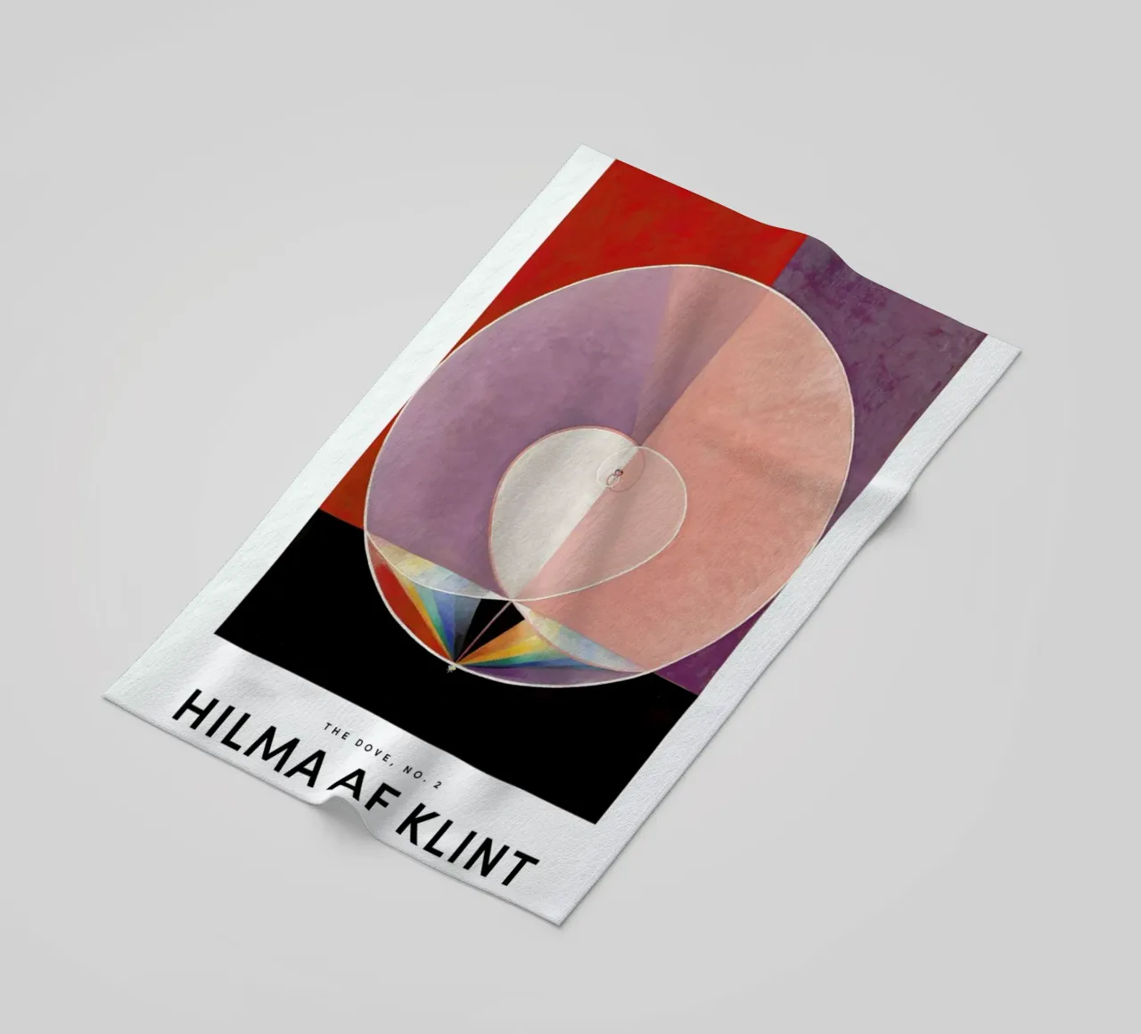 Hilma af Klint - The Dove, No. 2 II toalla de playa de Vintage by JUNIQE