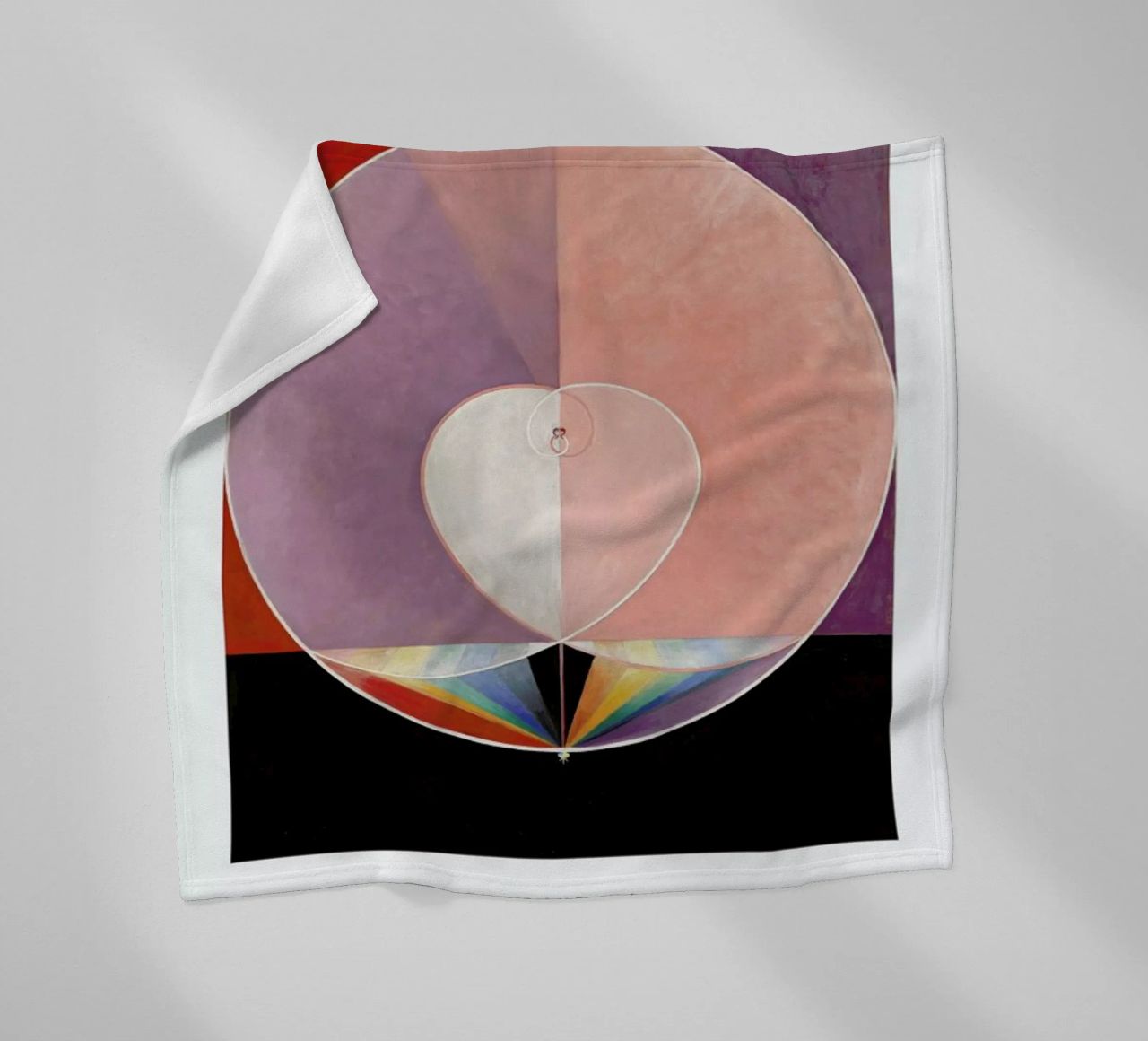 Hilma af Klint - The Dove, No. 2 II coperta in pile da Vintage by JUNIQE