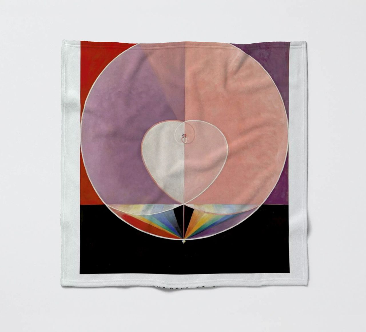 Hilma af Klint - The Dove, No. 2 II coperta in pile da Vintage by JUNIQE