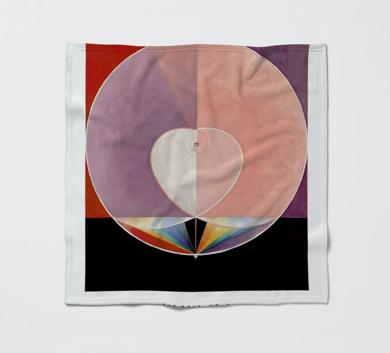 Hilma af Klint - The Dove, No. 2 II manta de franela de Vintage by JUNIQE