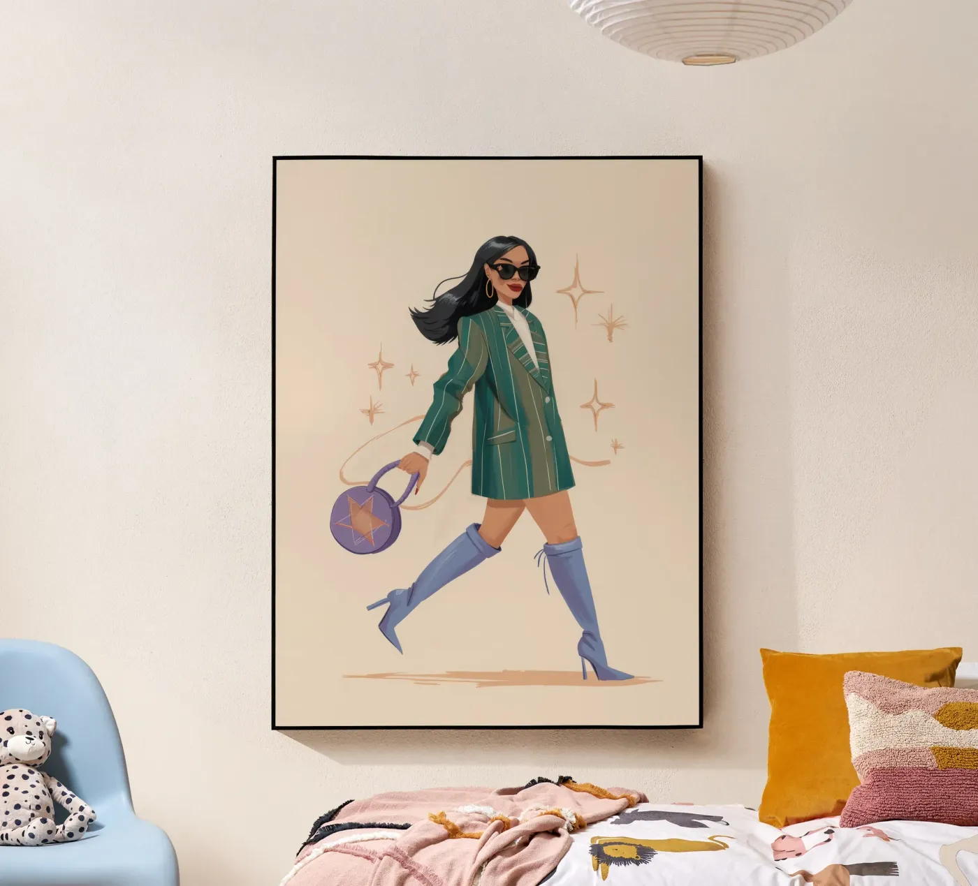 Runway Street Chic plexiglass da Aurora Muse