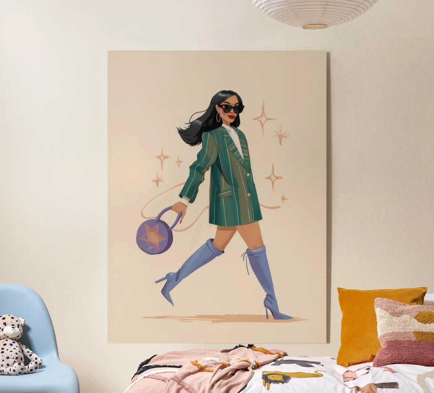 Runway Street Chic plexiglass da Aurora Muse