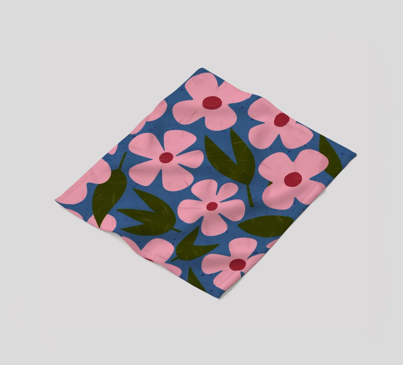 Simple Petal Pattern fleece blanket by Ember Stone