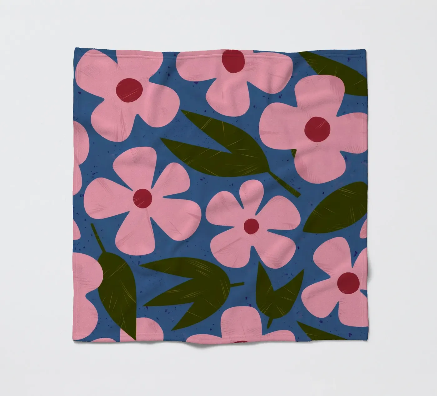 Simple Petal Pattern Fleecedecke von Ember Stone