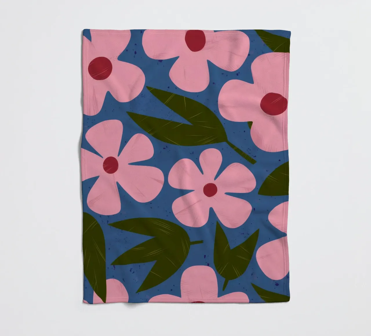 Simple Petal Pattern fleecedeken van Ember Stone