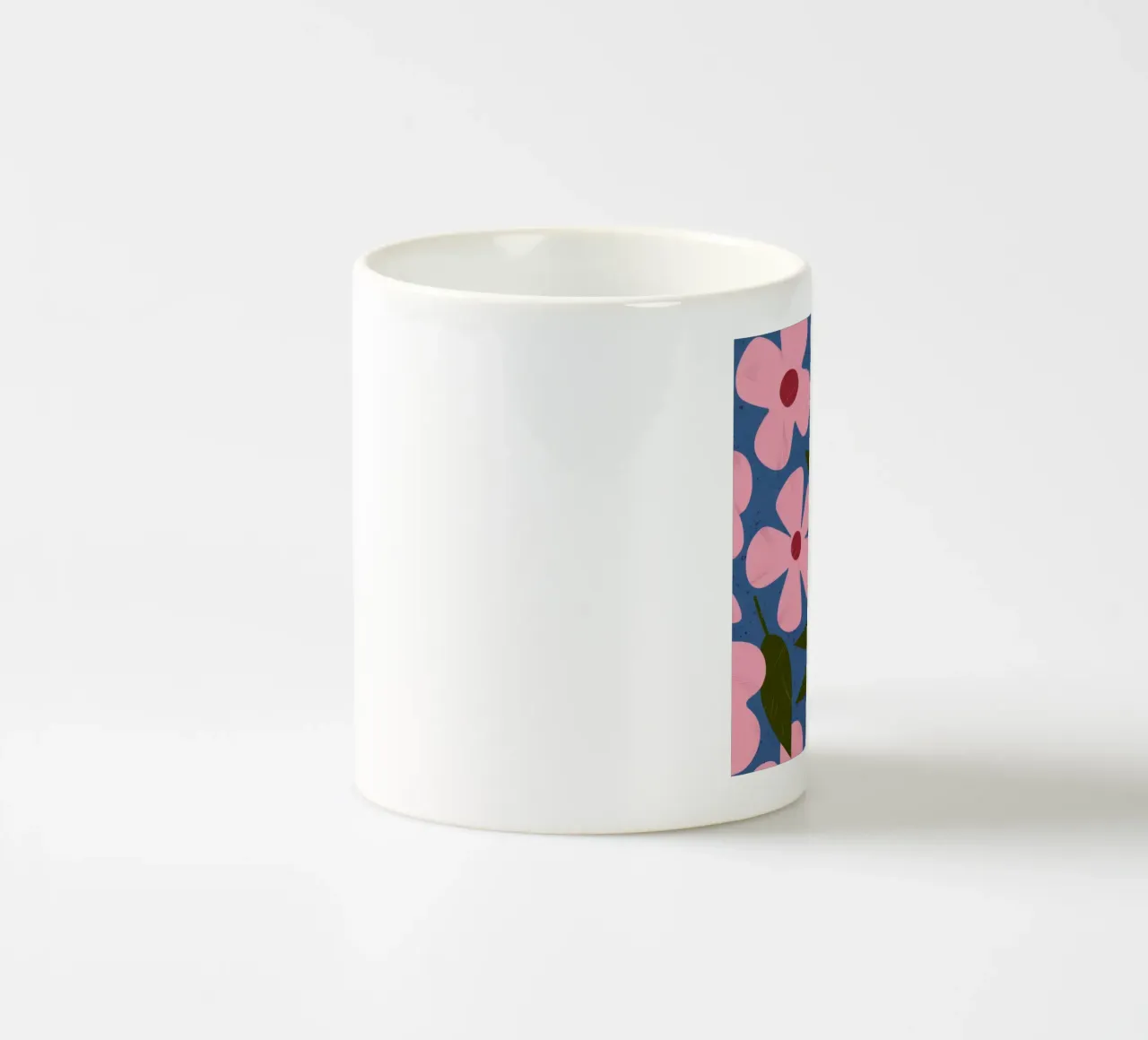 Modello a petali semplice tazza in ceramica da Ember Stone