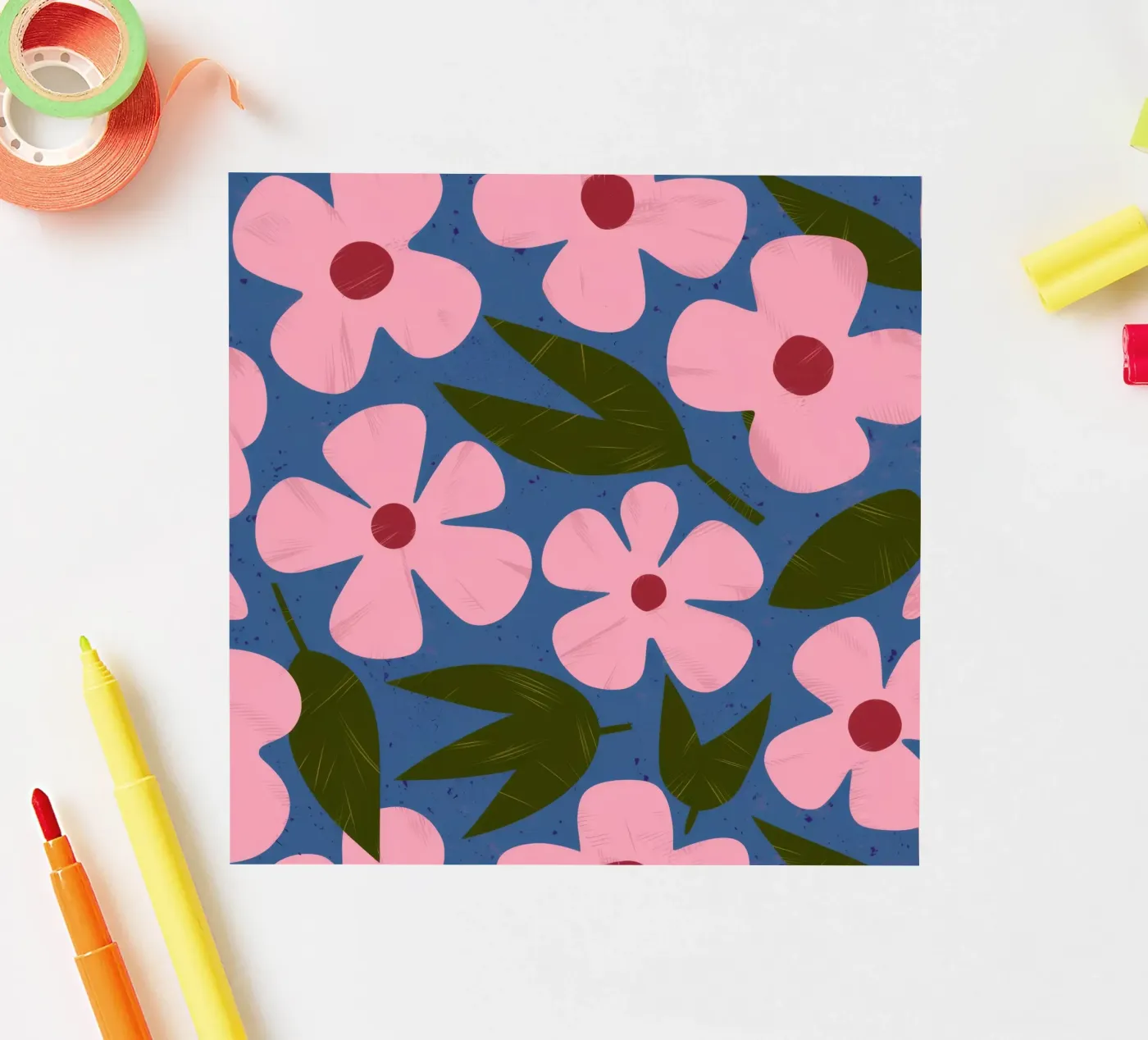 Simple Petal Pattern sticker by Ember Stone