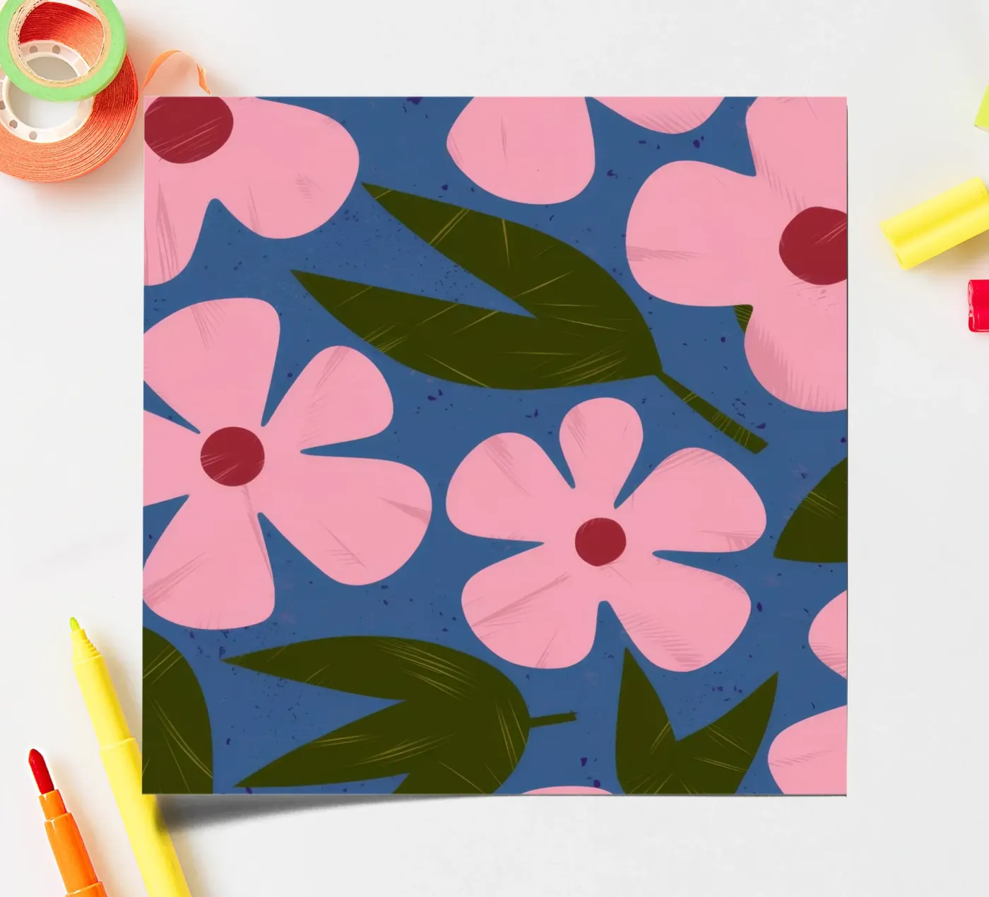 Simple Petal Pattern sticker sheet by Ember Stone