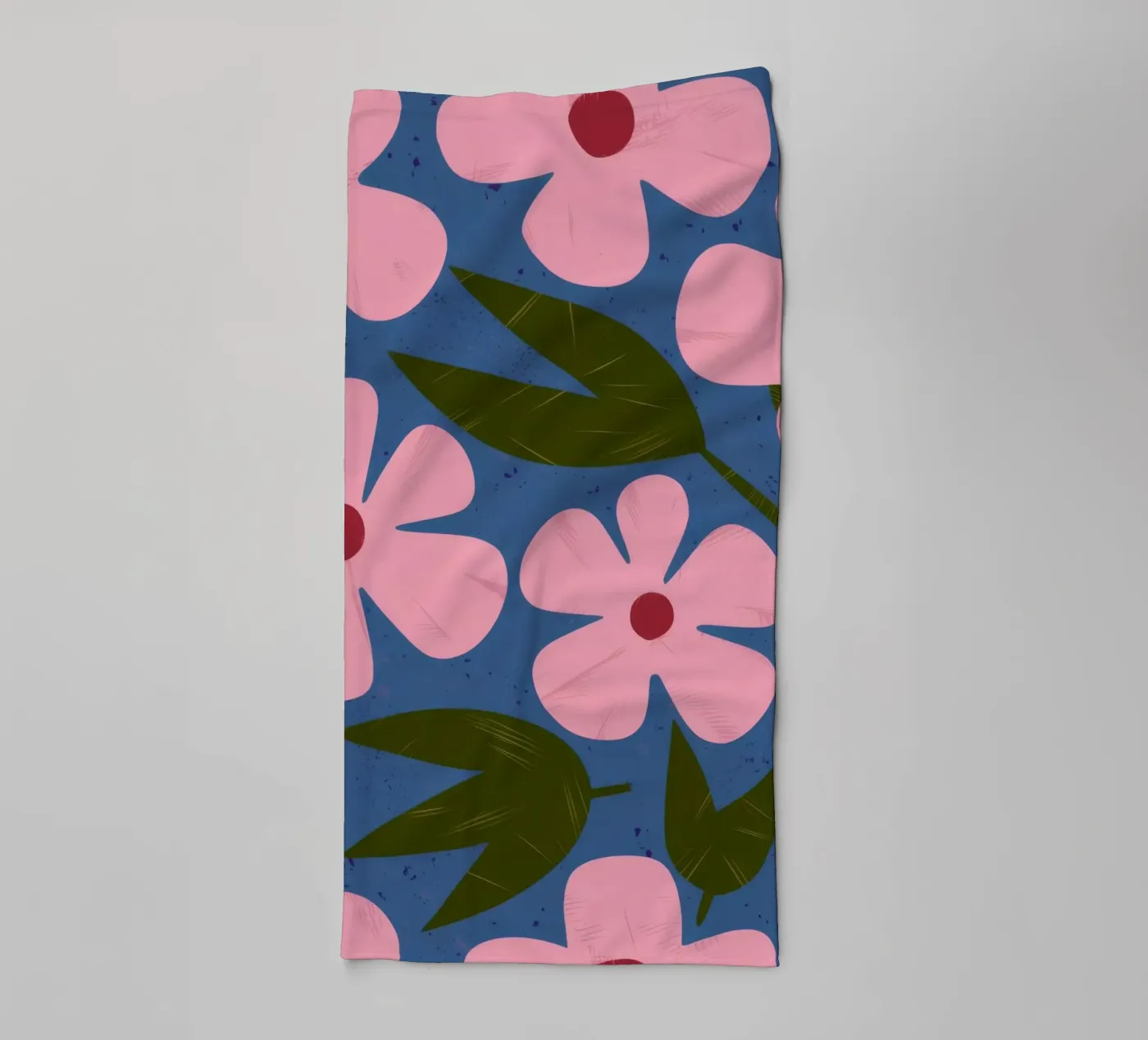 Simple Petal Pattern towel by Ember Stone
