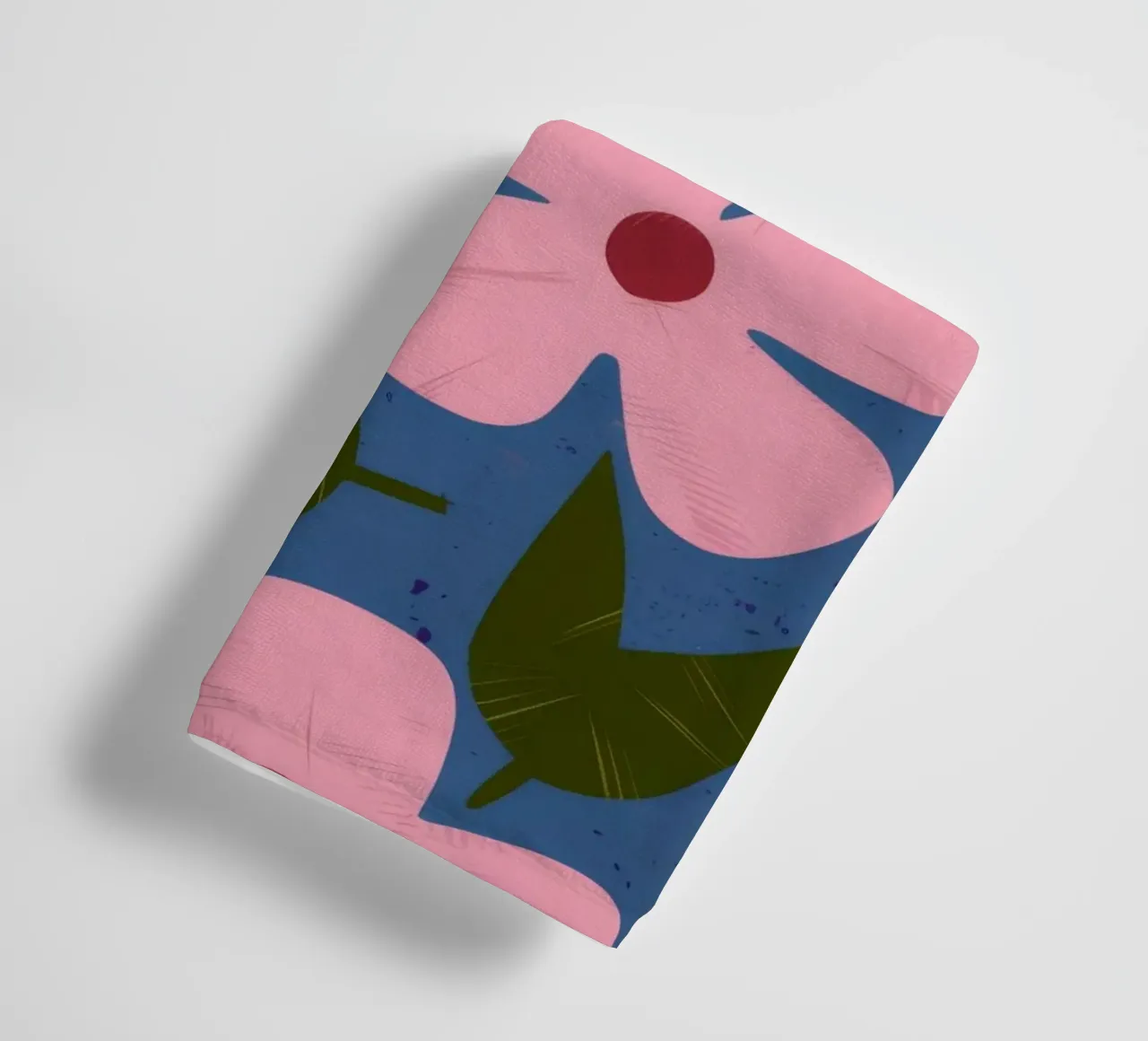 Modello a petali semplice asciugamano da bagno da Ember Stone