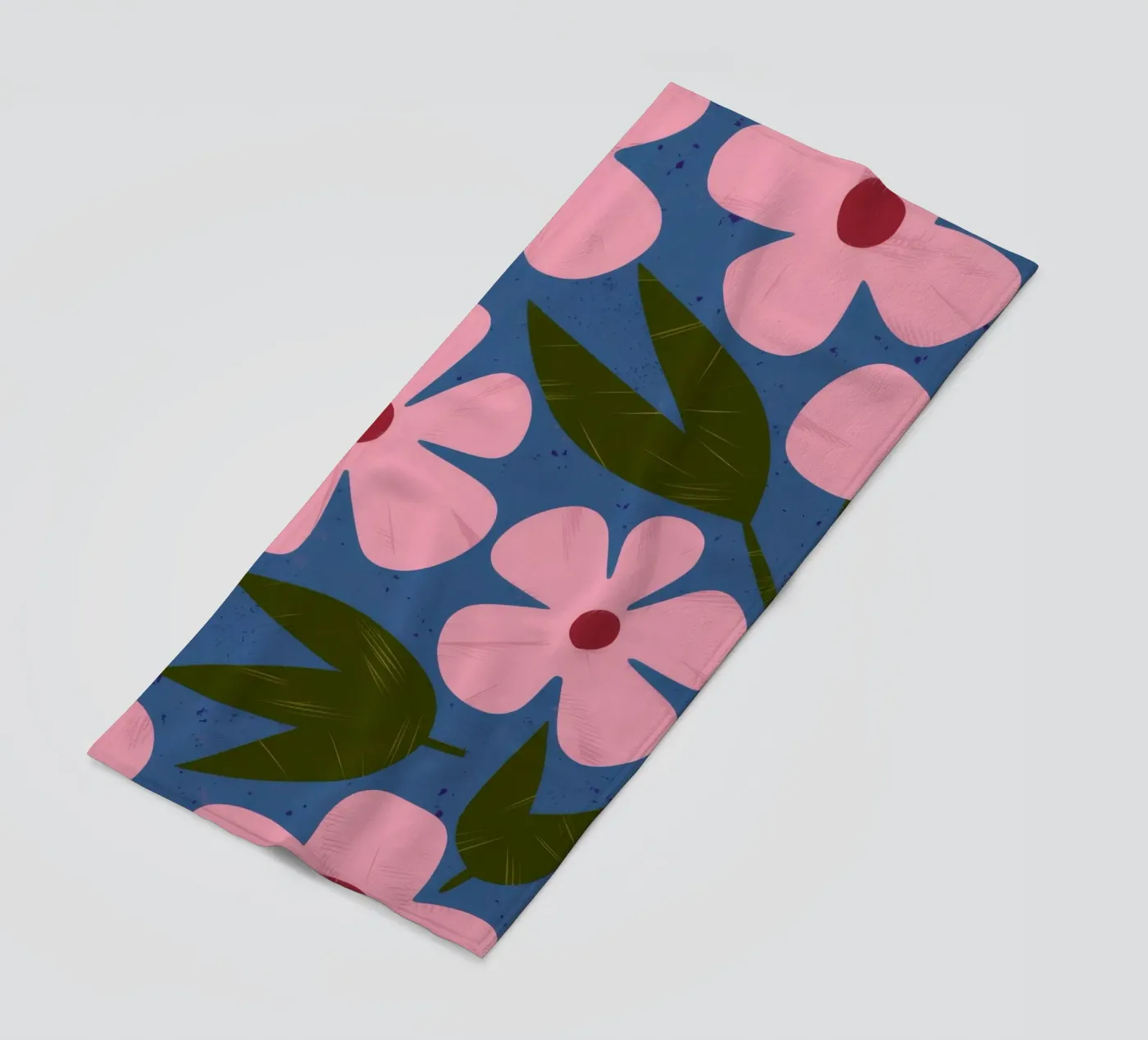 Simple Petal Pattern serviette de plage de Ember Stone