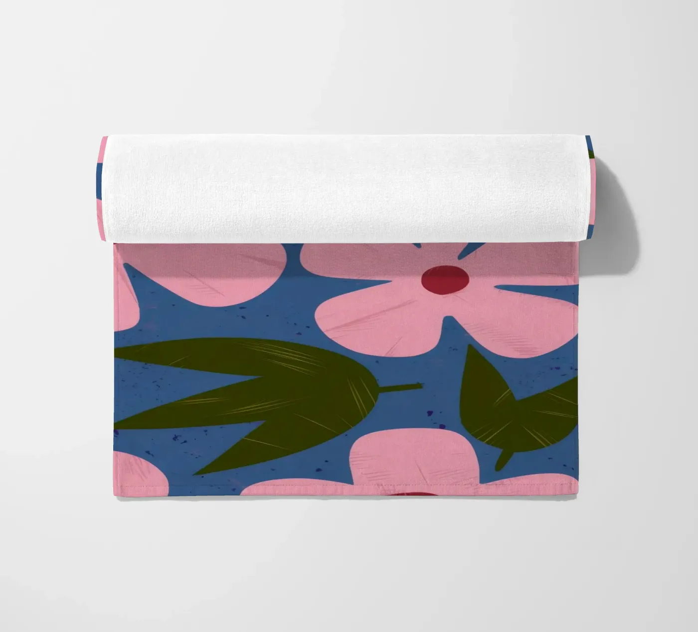 Simple Petal Pattern serviette de plage de Ember Stone