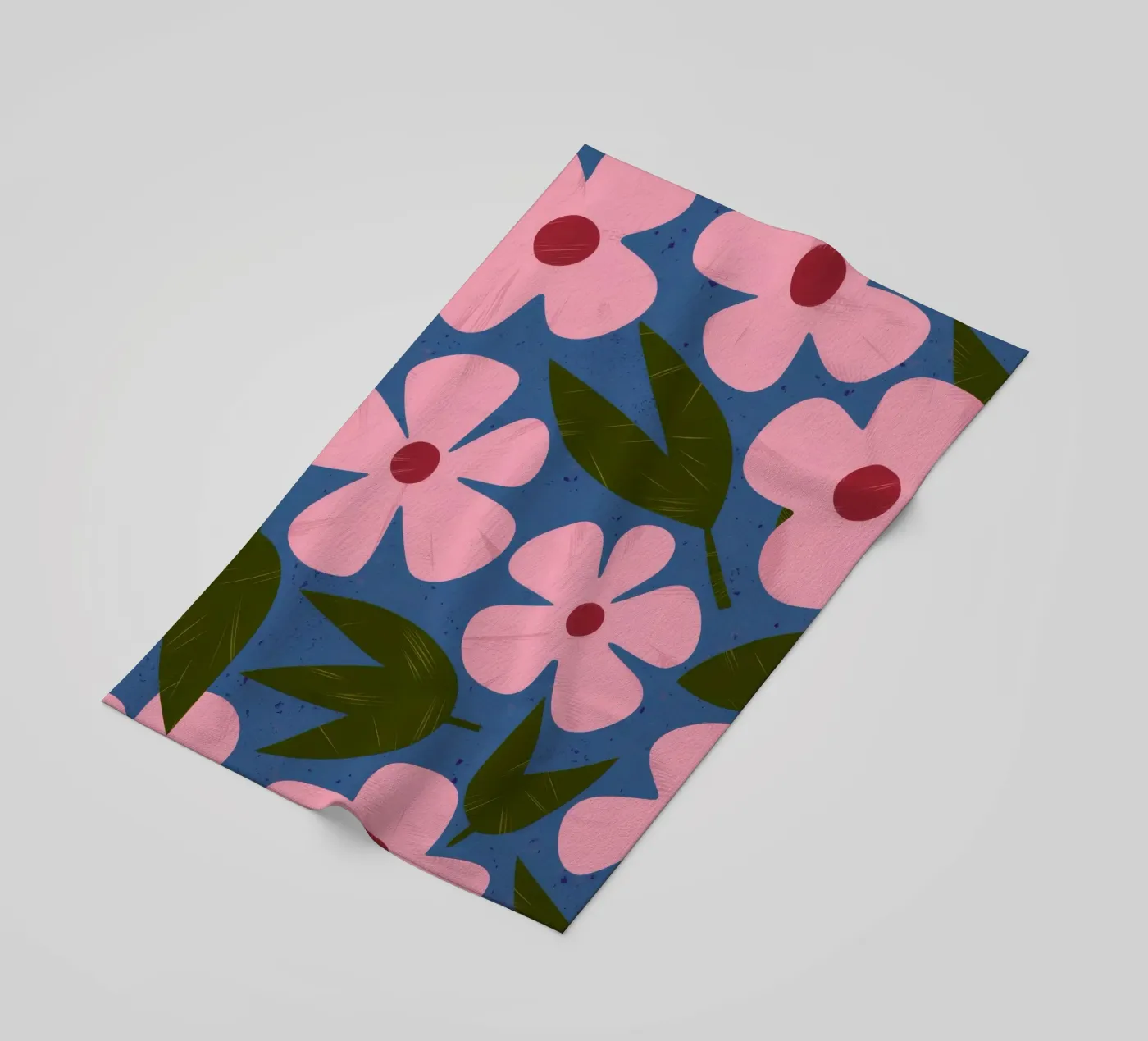 Simple Petal Pattern serviette de plage de Ember Stone
