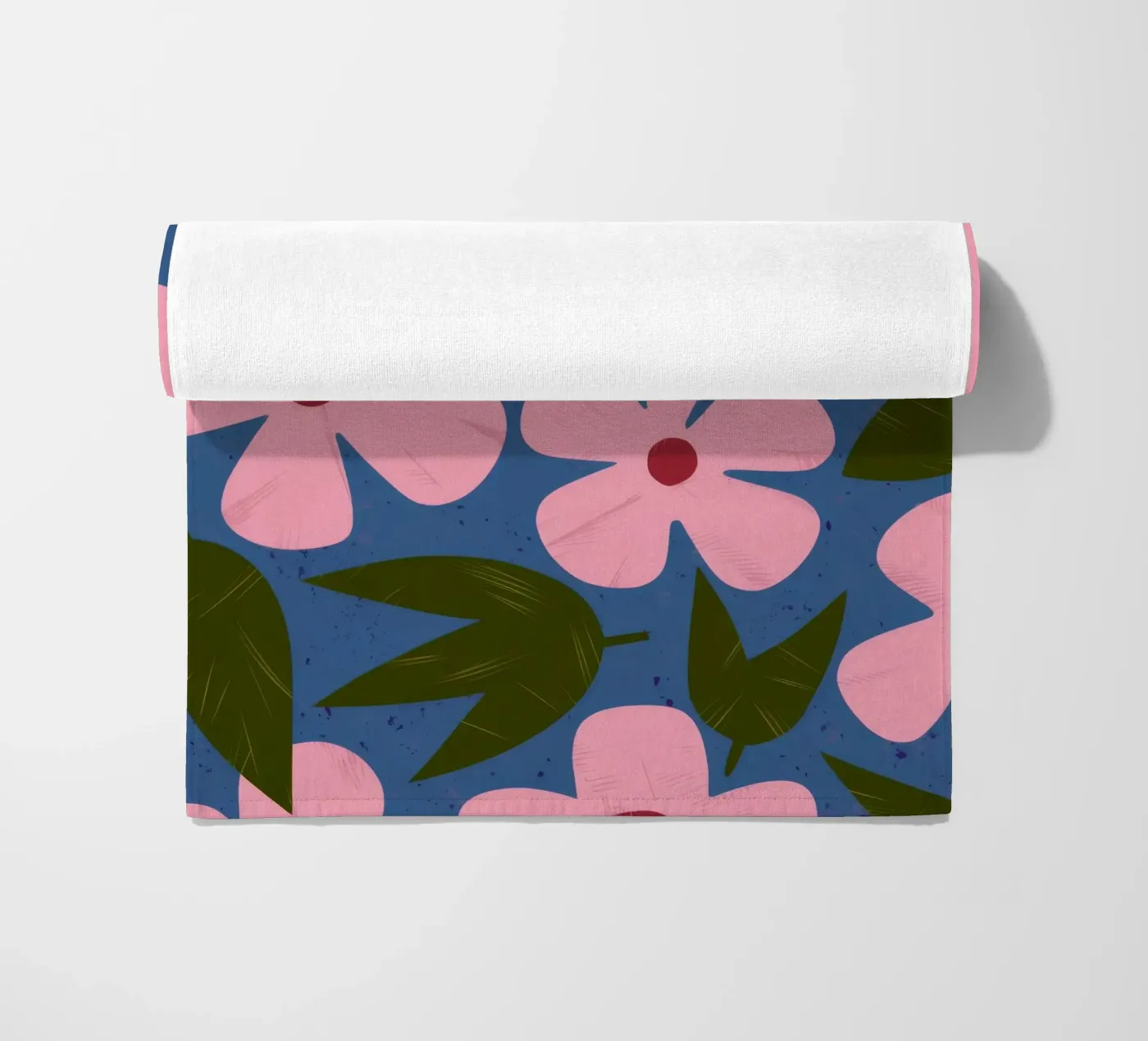 Simple Petal Pattern serviette de plage de Ember Stone