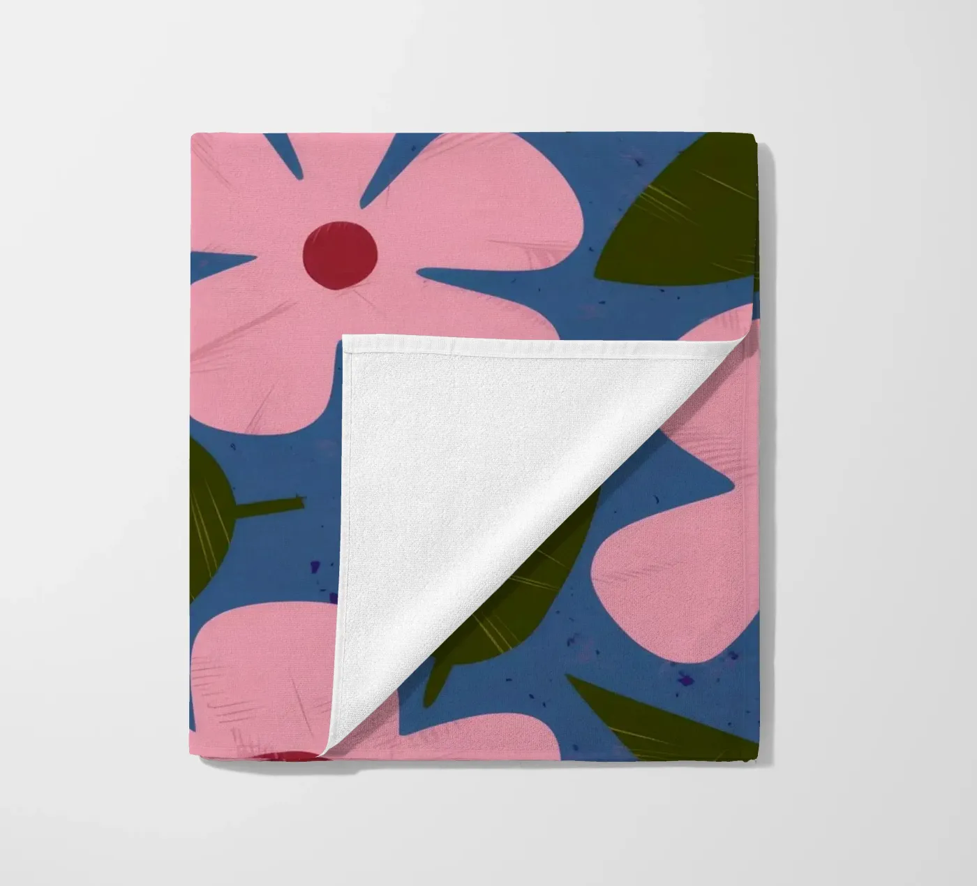 Simple Petal Pattern serviette de plage de Ember Stone