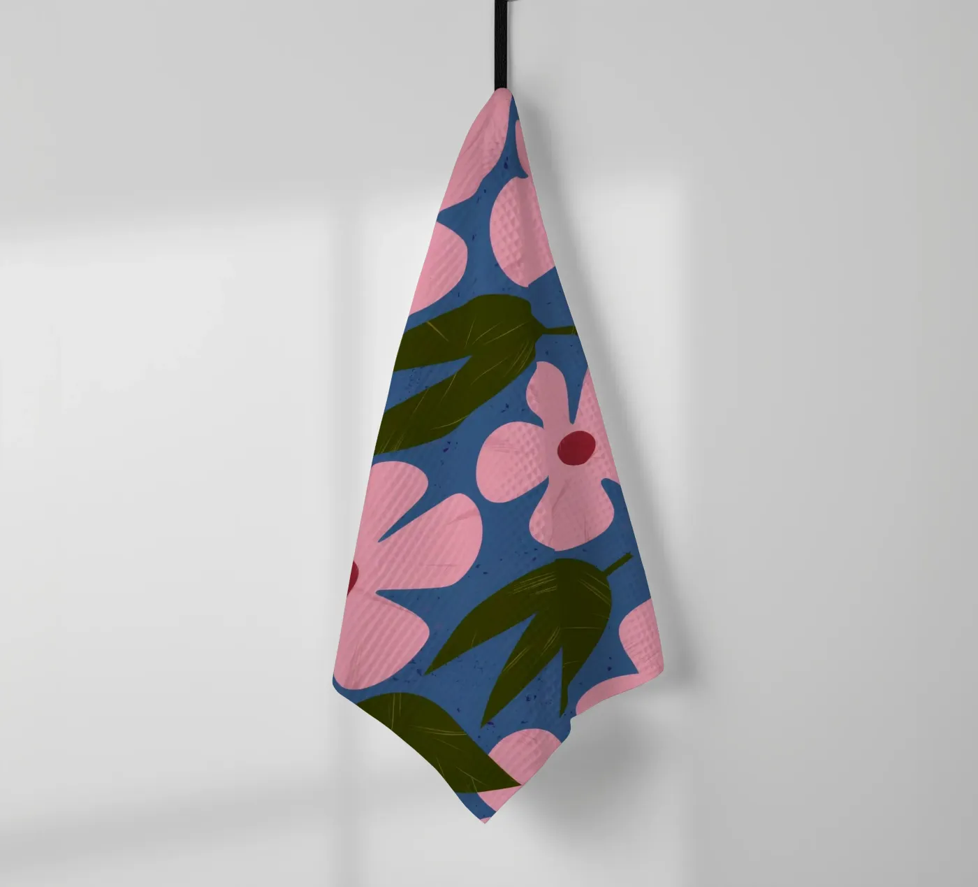 Simple Petal Pattern tea towel by Ember Stone