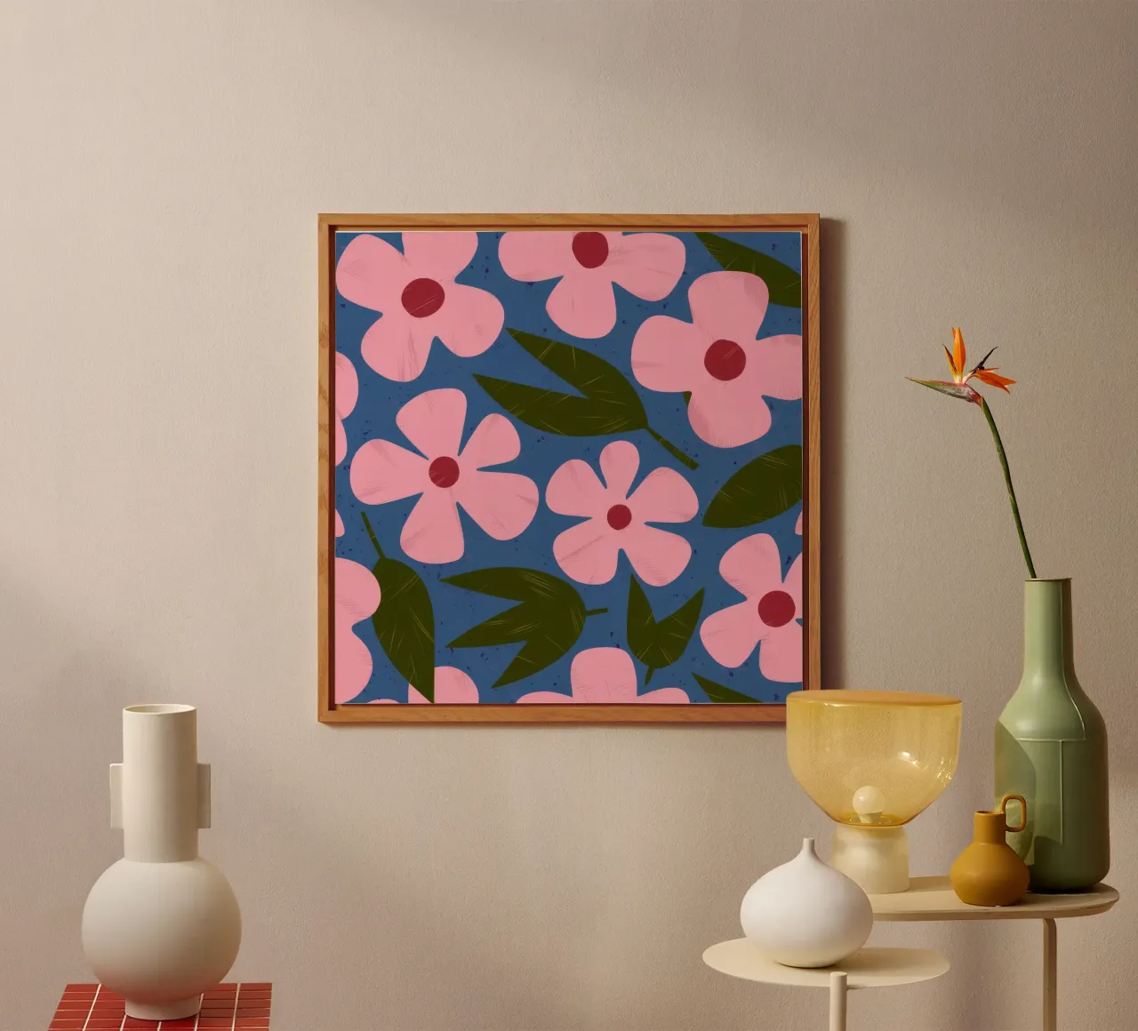 Simple Petal Pattern forex plate by Ember Stone