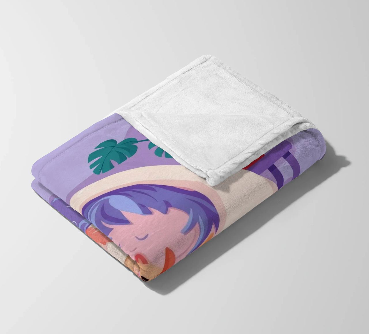 Bozzolo della ragazza delle piante coperta in pile da Aurora Muse