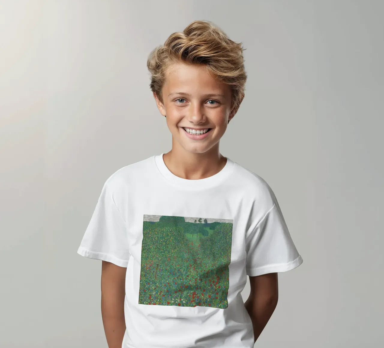 there are many flowers in the garden kids t-shirt by D1 Shop
