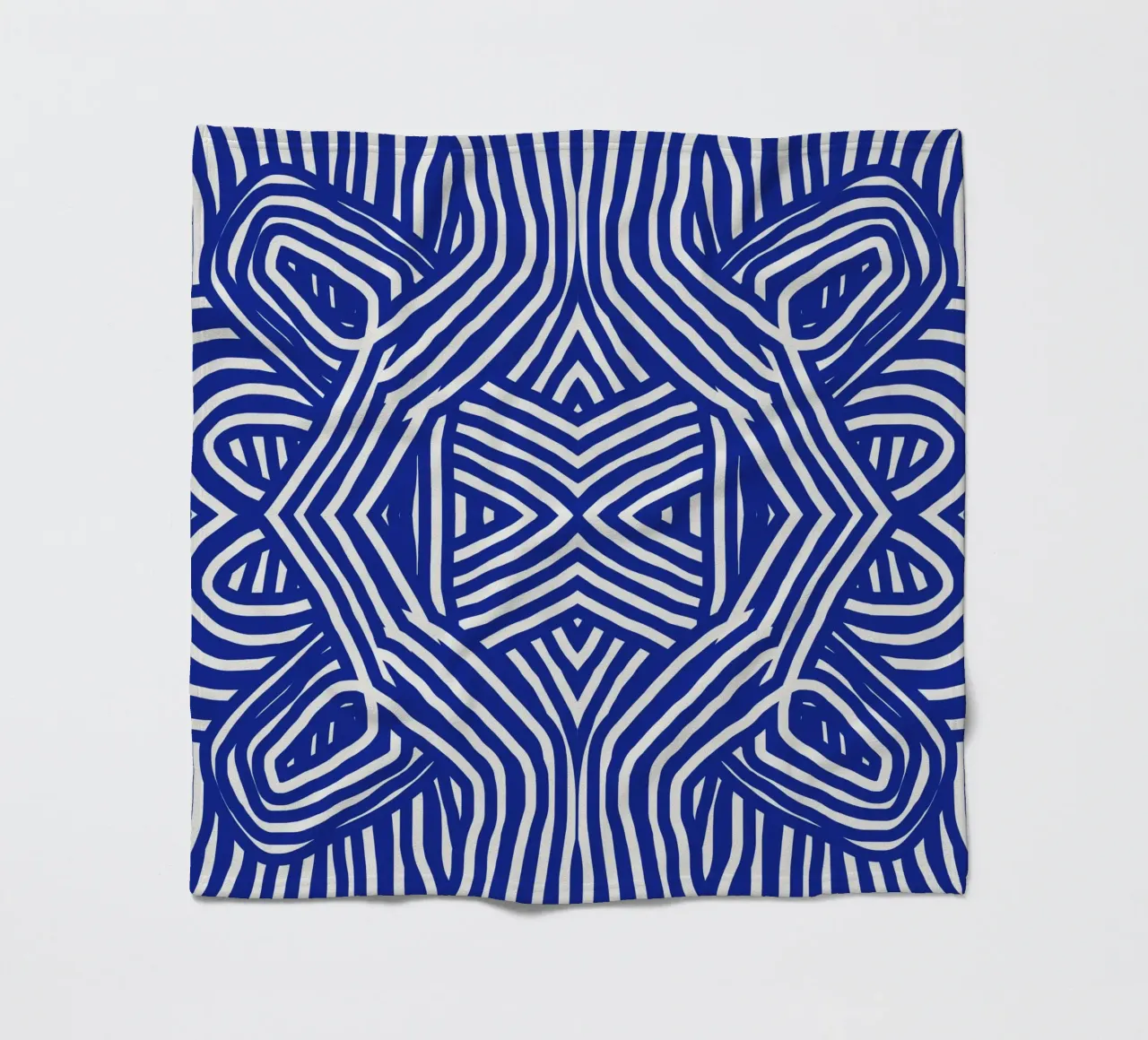 Ultramarine stripe coperta in pile da Little Dean
