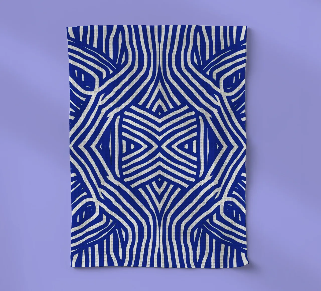 Ultramarine stripe canovaccio da cucina da Little Dean