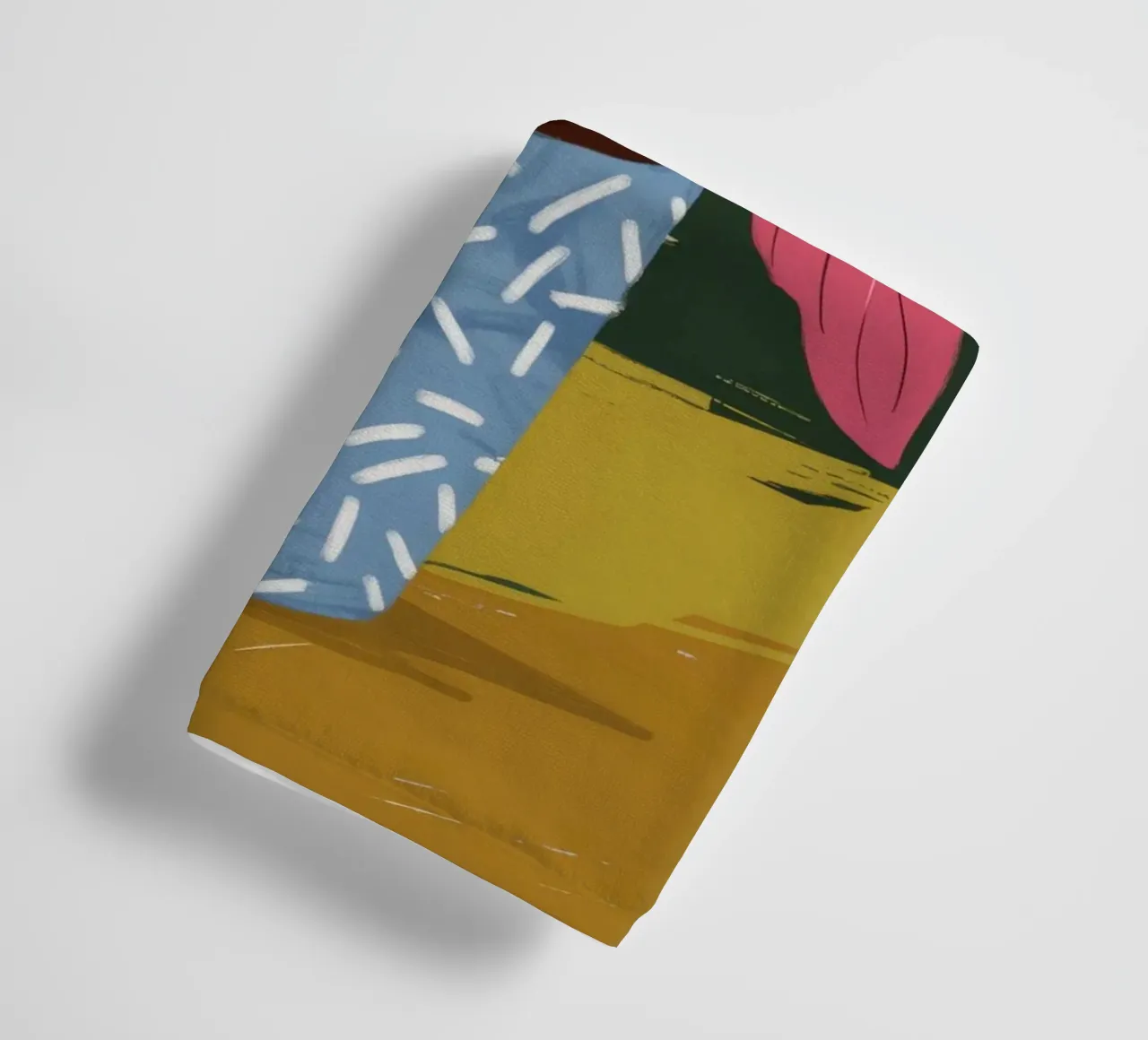 Monstera Magenta Mood asciugamano da bagno da Ember Stone