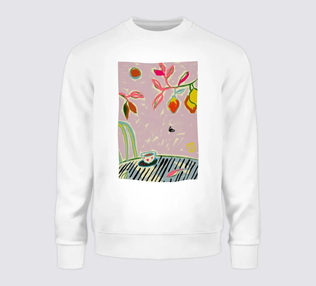 Colourful Freedom sweatshirt by Sandra Poliakov