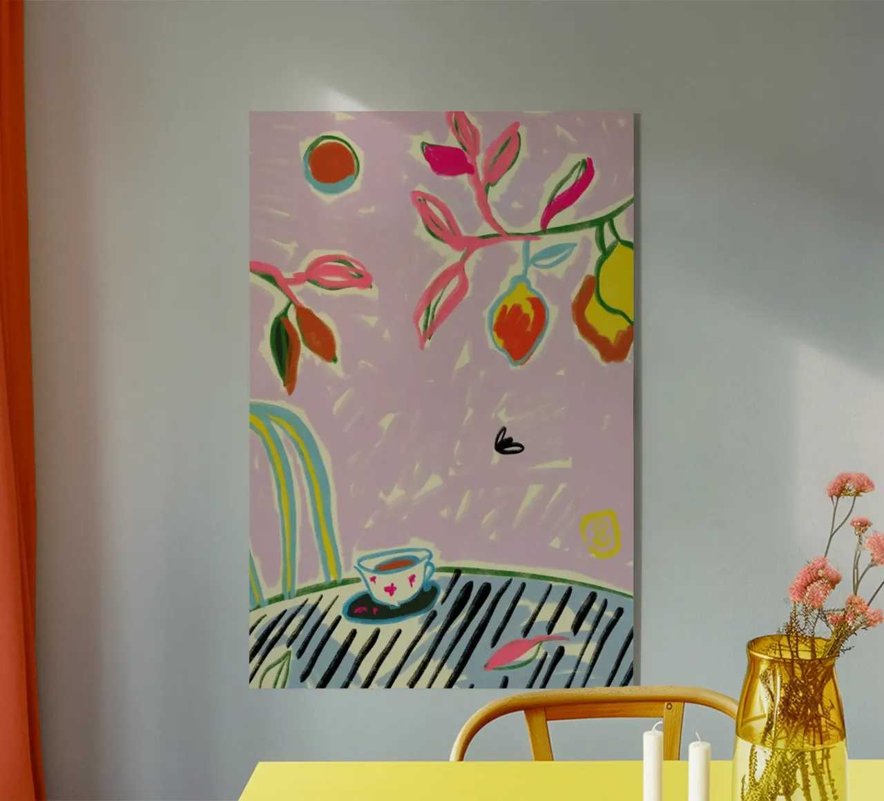 Colourful Freedom plexiglass da Sandra Poliakov