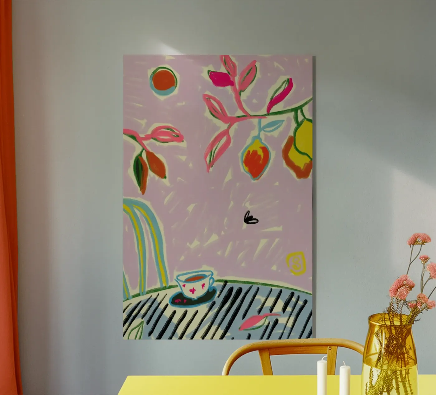 Colourful Freedom plexiglass da Sandra Poliakov