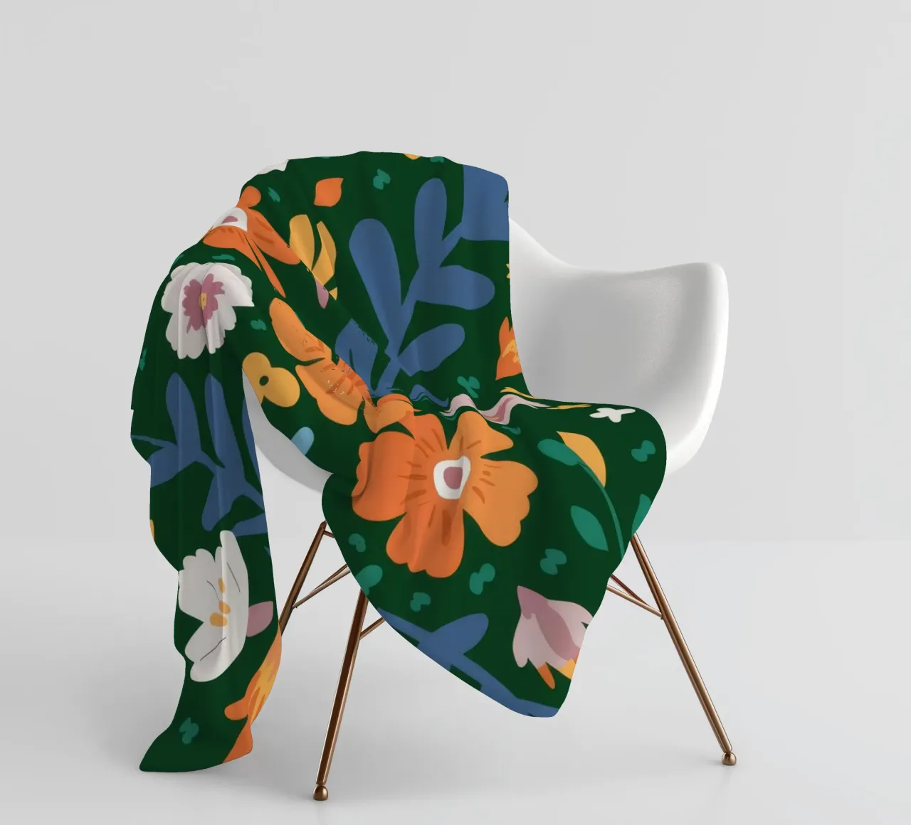 Raduno di giardini Folksy coperta in pile da Ember Stone
