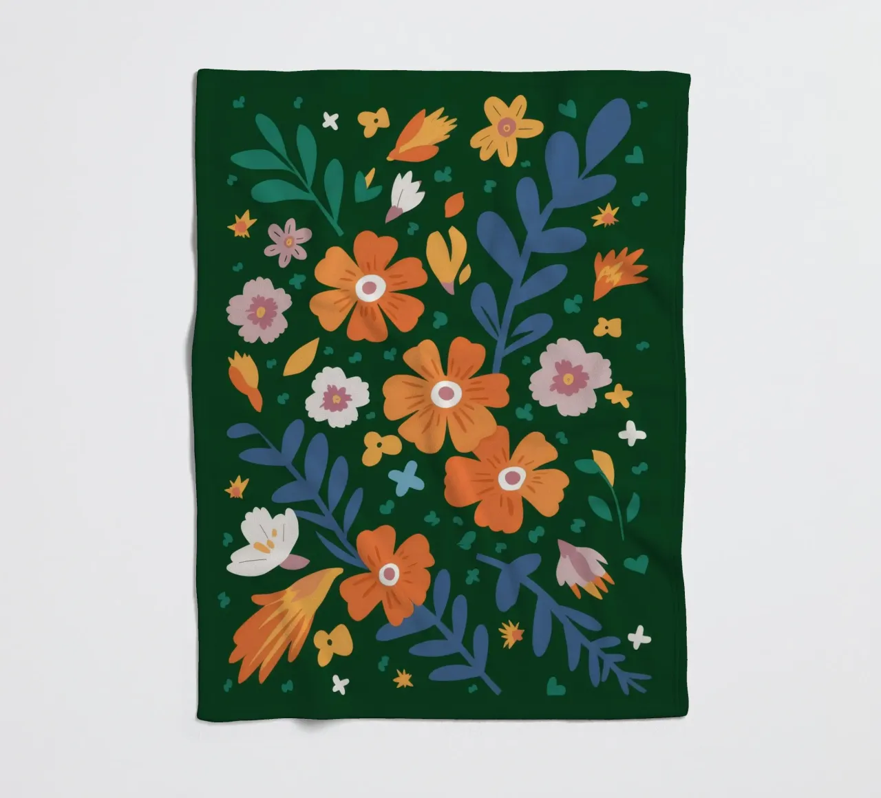 Raduno di giardini Folksy coperta in pile da Ember Stone