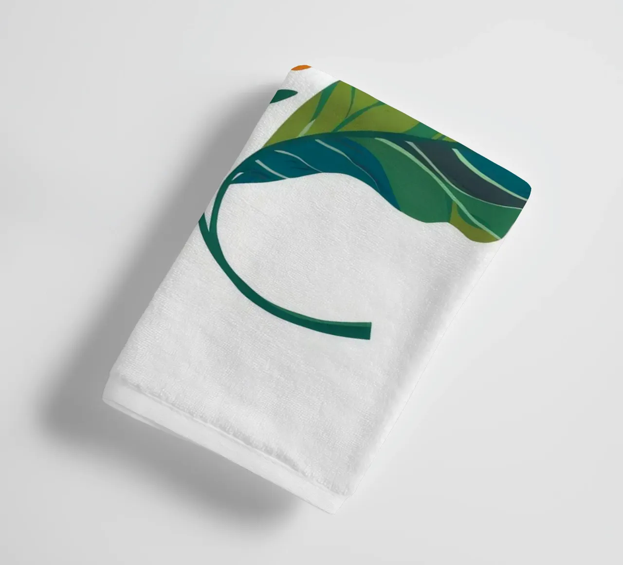 Elegant Abstract Bloom towel by Ember Stone